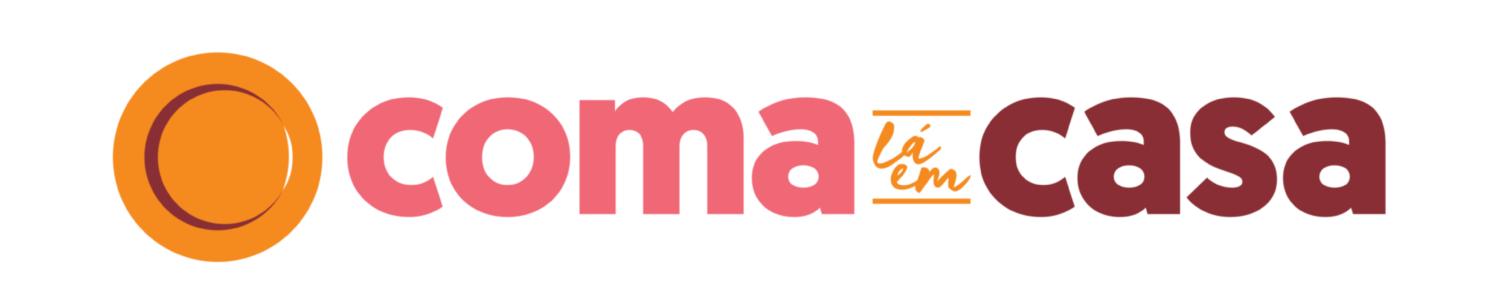 Coma Lá em Casa logo